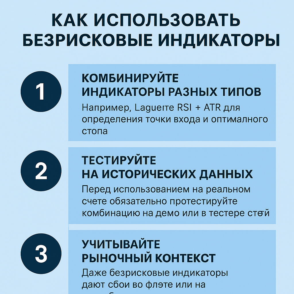 Как использовать безрисковые индикаторы Форекс