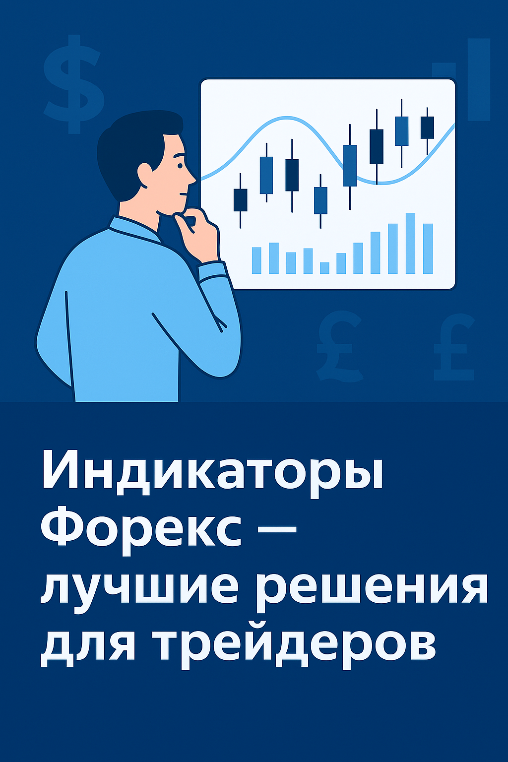 Графическое изображение технических индикаторов Форекс для анализа трендов