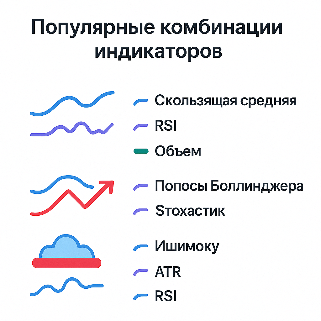 Популярные комбинации индикаторов на Форекс