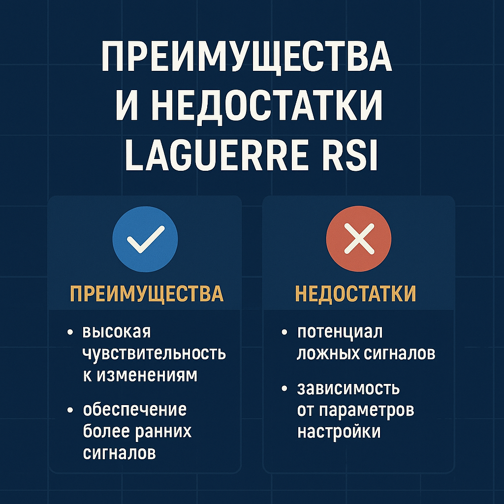 Преимущества и недостатки Laguerre RSI