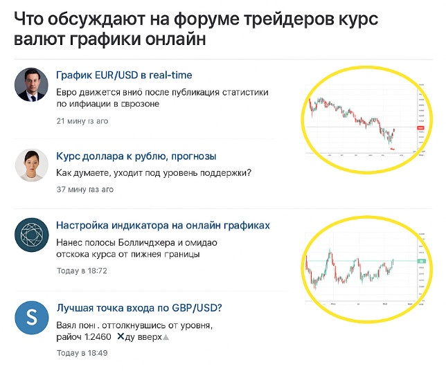 Что обсуждают на форуме трейдеров курс валют графики онлайн