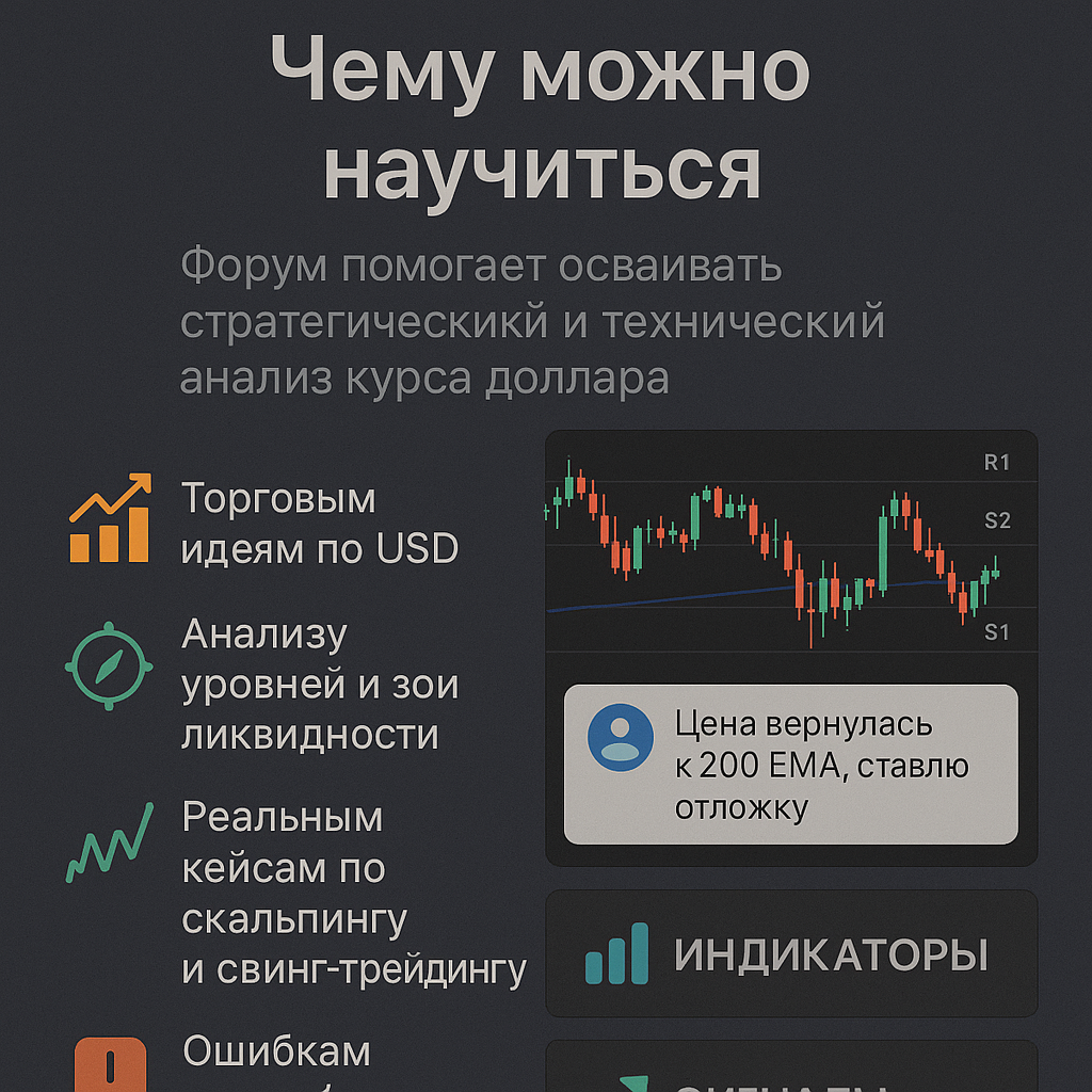 Чему можно научиться на форуме трейдеров по курсу доллара на бирже