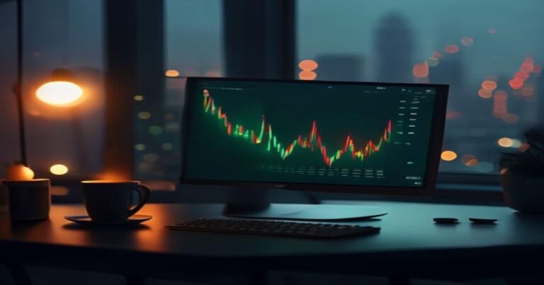 Accelerator Oscillator (AC): ускорение импульса до разворота цены — иллюстрация по теме статьи