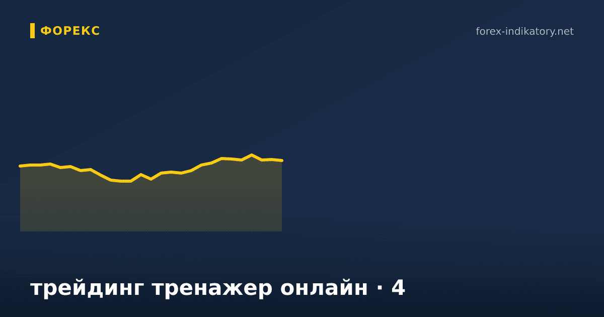 Трейдинг тренажер онлайн — иллюстрация по теме статьи