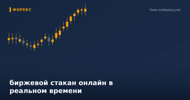 Биржевой стакан онлайн в реальном времени — иллюстрация по теме статьи