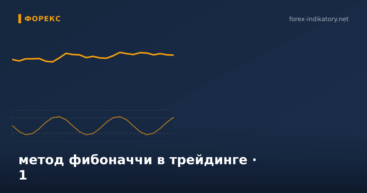 Метод фибоначчи в трейдинге — иллюстрация по теме статьи