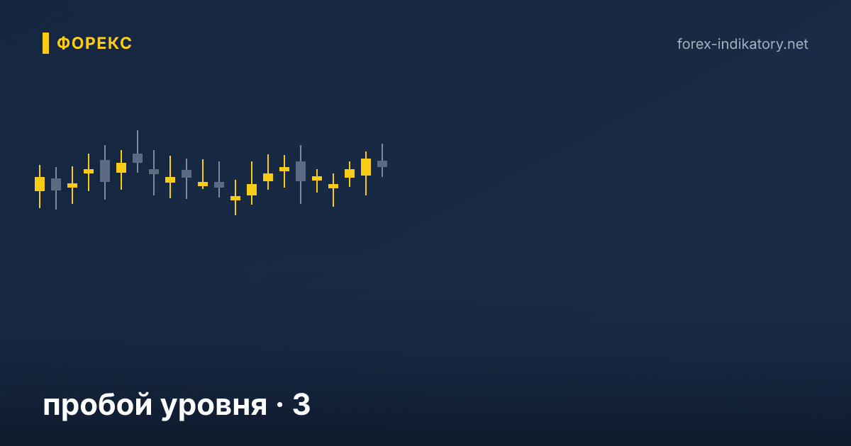 Пробой уровня — иллюстрация по теме статьи