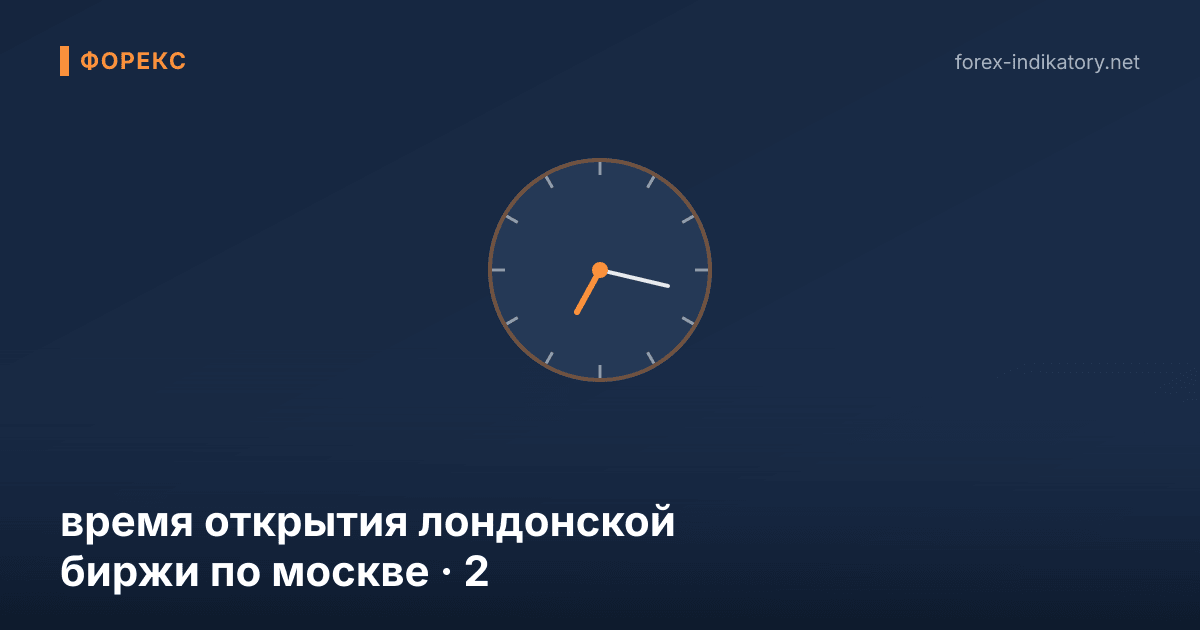 Время открытия лондонской биржи по москве — иллюстрация по теме статьи