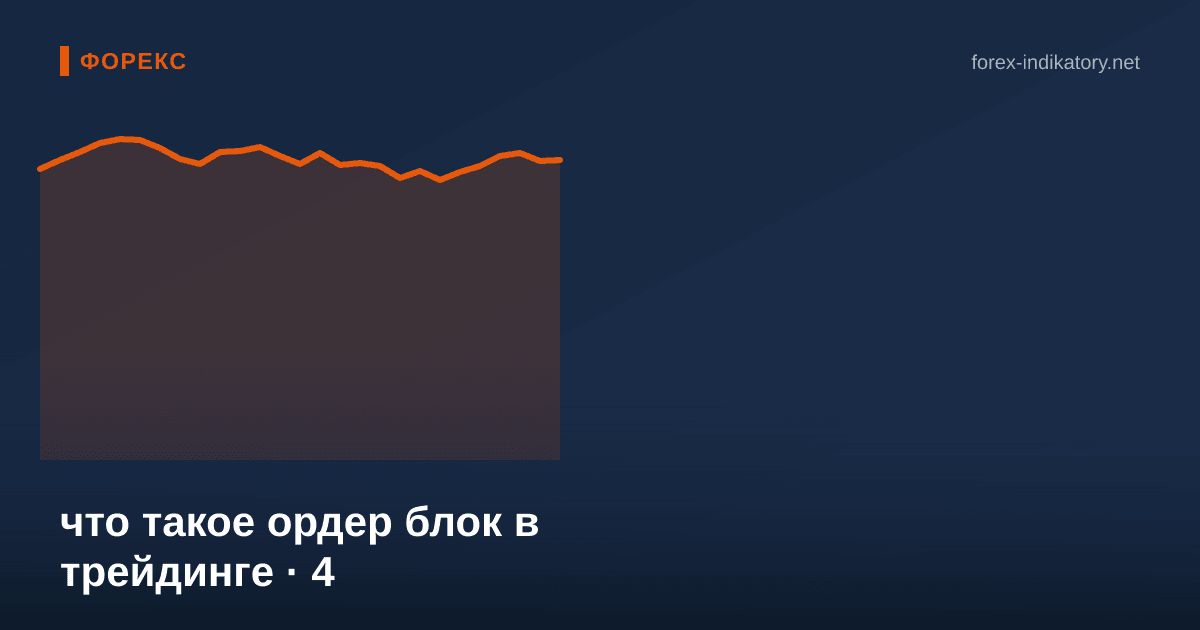 Что такое ордер блок в трейдинге — иллюстрация по теме статьи