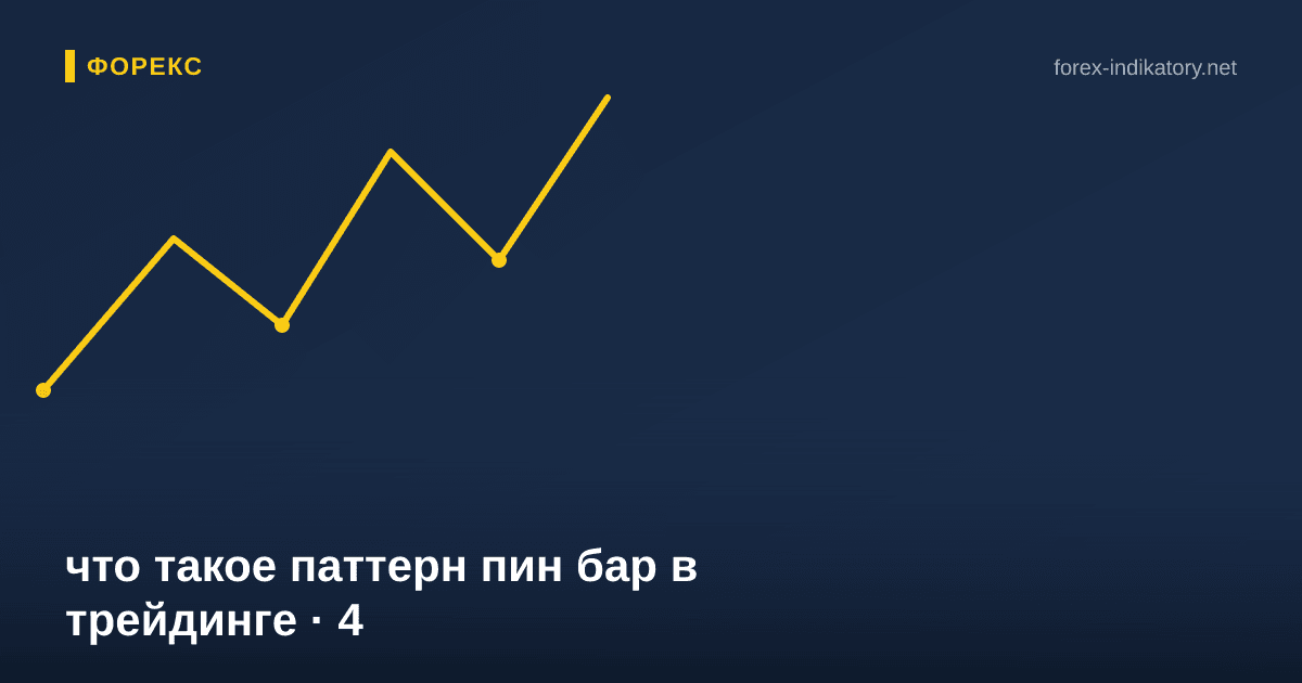 Что такое паттерн пин бар в трейдинге — иллюстрация по теме статьи