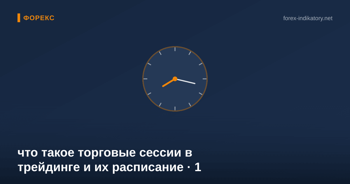 Что такое торговые сессии в трейдинге и их расписание — иллюстрация по теме статьи